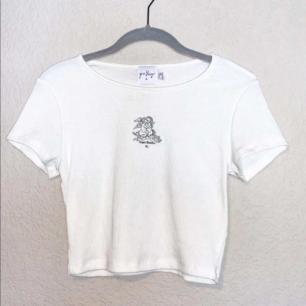 Princess Polly Angel 52 Crop Top